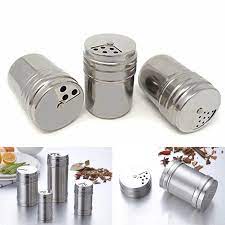 SALT & PEPPER STAINLESS STEEL 3 PCS SET