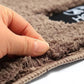 Fluffy Non-Slip Bath Mat, Soft Absorbent Microfiber Rug, Washable Anti-Skid Bathroom Mat