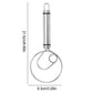 Stainless Steel Dough Whisk
