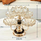 Rotating fruits decor tray rack