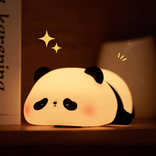 Silicone Panda Lamp