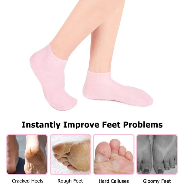 Anti-foot-crack Silicon Socks