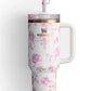 Stanley x Love Shack Fancy 40oz Tumbler Limited Edition Floral Quencher