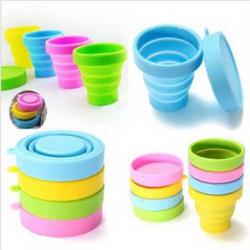 Portable Silicone Folding Cup