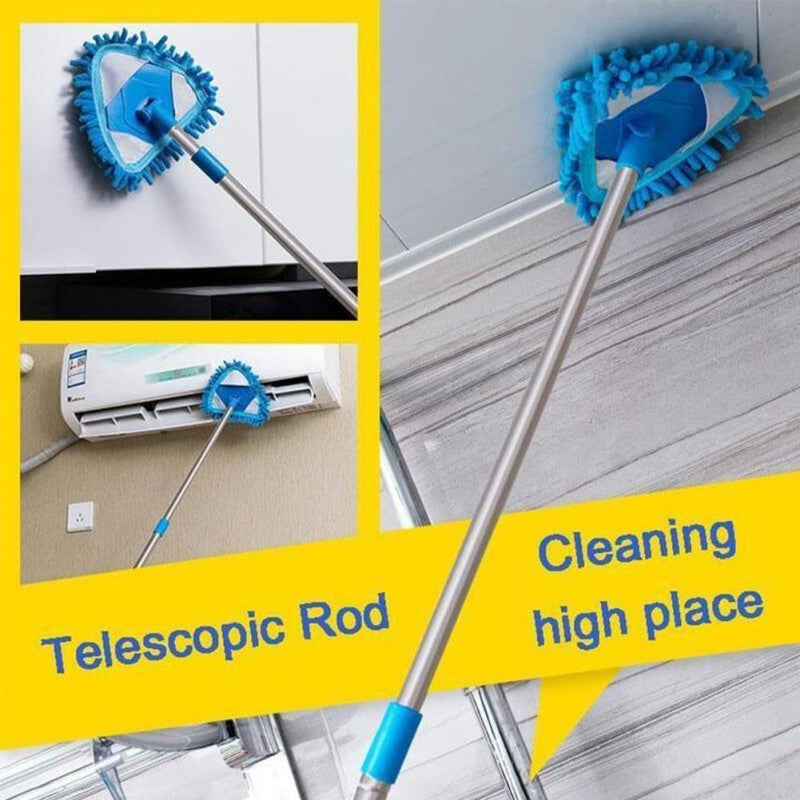 Telescopic Triangle Microfiber Mop