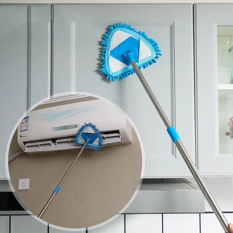 Telescopic Triangle Microfiber Mop