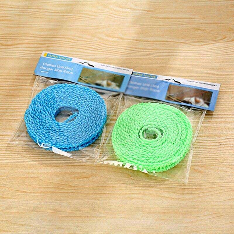 Plastic Cloth Hanging Rope Clothesline - 5 Meters