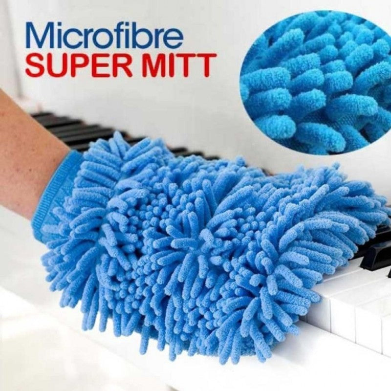 Microfibre Super Mitt - Ultrafine Sponge Fiber Glove