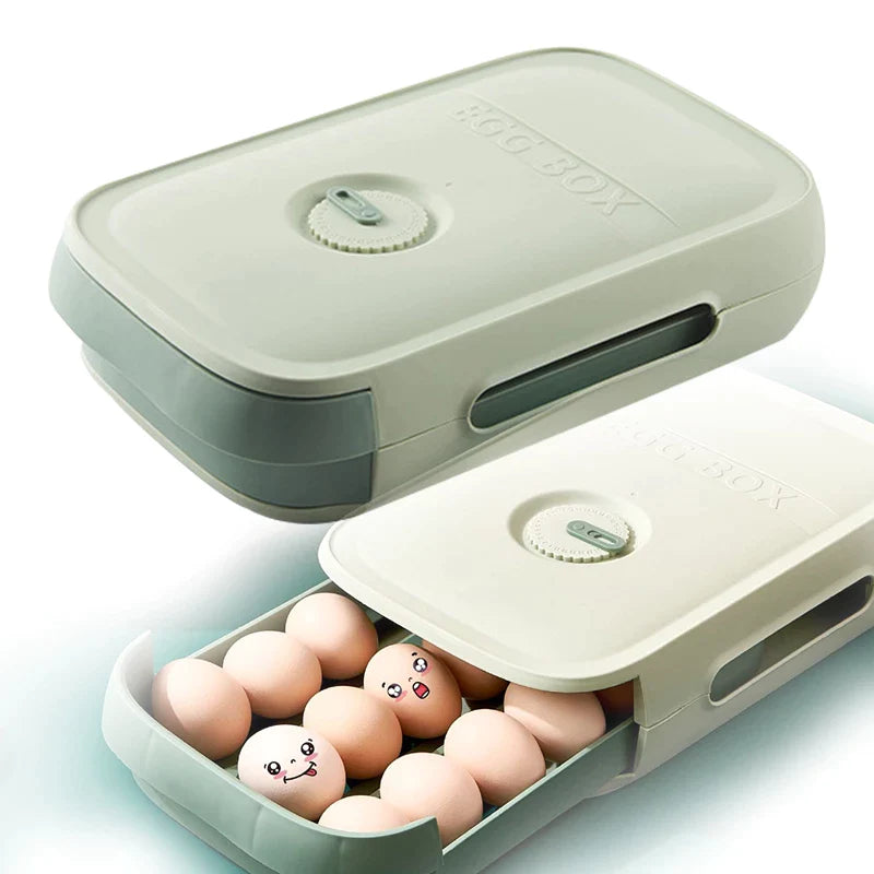 Refrigerator Rolling Egg Storage Box