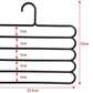 5 Layer Hanger For Hanging Clothes