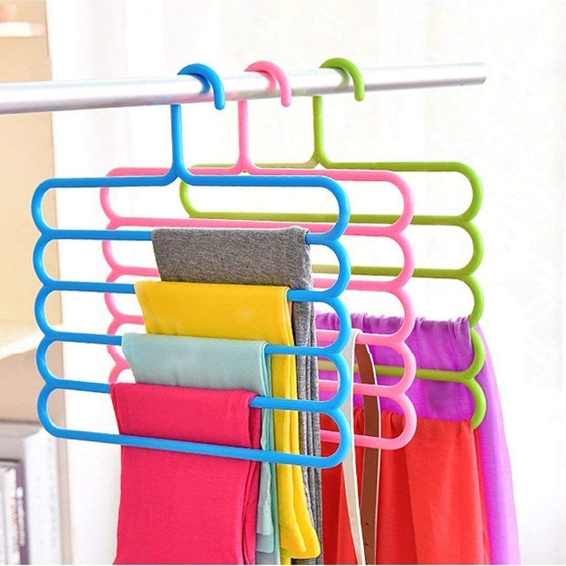 5 Layer Hanger For Hanging Clothes