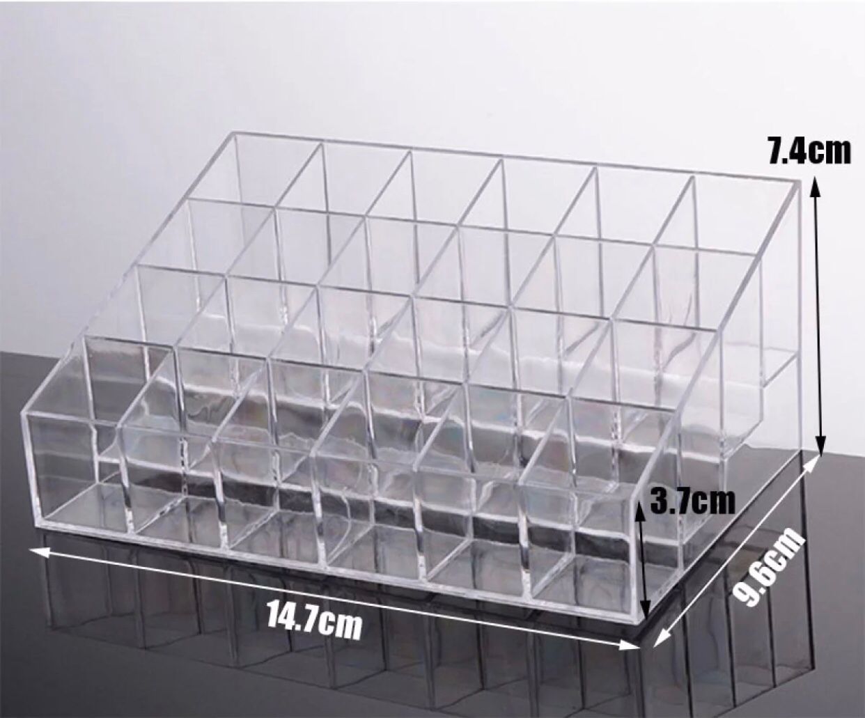 24 Grid Acrylic Lipstick organizer