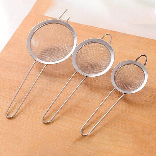 3 Pcs Tea Strainer Set