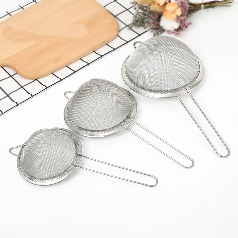 3 Pcs Tea Strainer Set