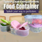 Splash Dual Compartment Food container - Pack Of 2