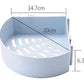 Universal Corner Shelf Storage Rack Wall Mounted Plastic Storage Organizer