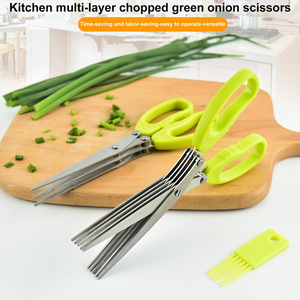 Multi-functional Stainless Steel Multilayer Kitchen Scissors – We Shop ...