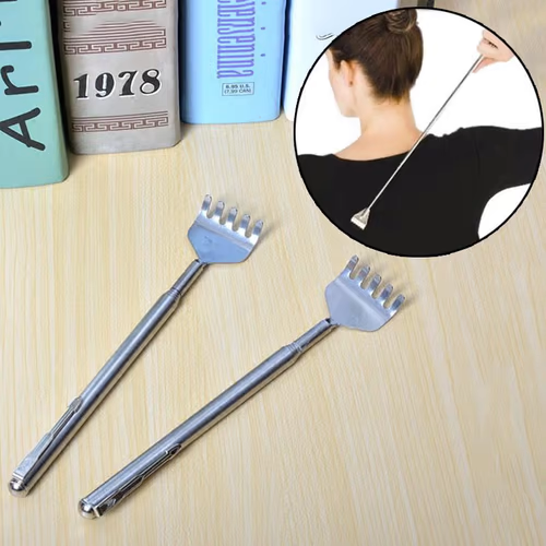 Perfect Massager Stick Back Scratcher Stainless Five Teeth Scratcher Essential