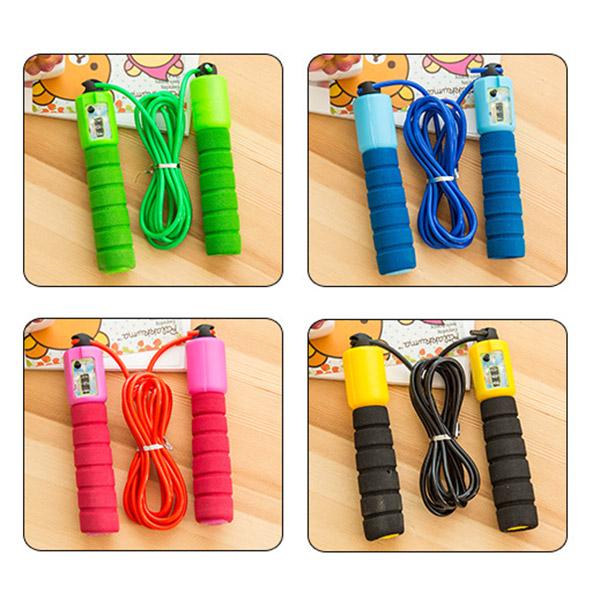 Skipping Rope Automatic Jump Counter Adjustable Skipping Jumping Rope