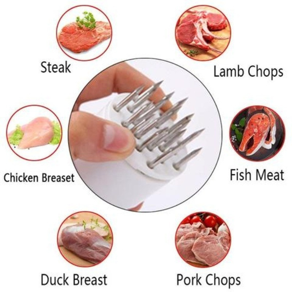 Manual Quick Pin Press Meat Tenderizer