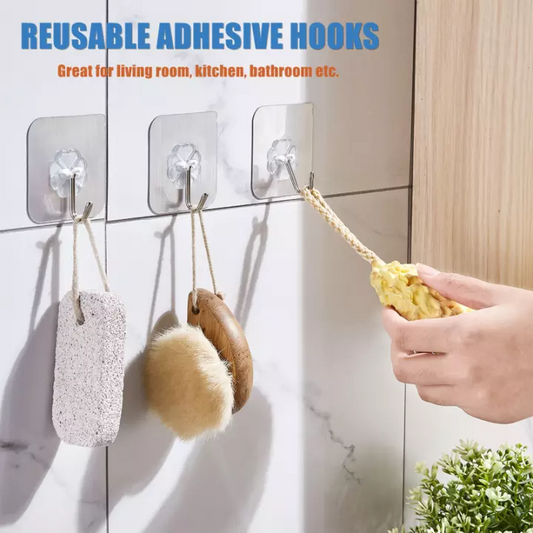 Pack Of - 10 Self Adhesive Hook