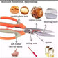 6 in 1 Multipurpose All In One Kitchen Multi functional Scissors