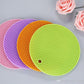 Household Kitchen Round Non-slip Heat Resistant Table Pads cup Silicone Mats