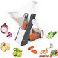 Safe Slice Mandoline for Vegetables, Meal Prep & More with Thickness Adjuster