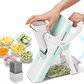 Safe Slice Mandoline for Vegetables, Meal Prep & More with Thickness Adjuster